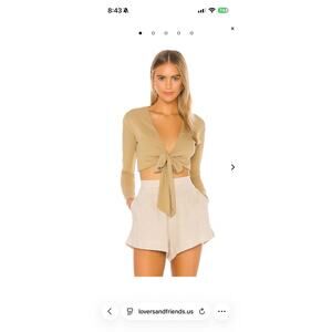 Lovers + friends KNIXON TOP xs